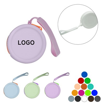 Round Silicone Coin Purse