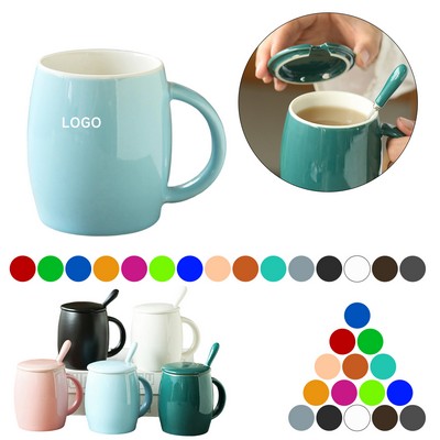 18 oz. Inverted Design Ceramic Coffee Mug