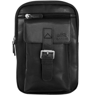 Buffalo Crossbody Organizer Bag Black