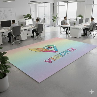 63" x 84" Dornier Microfiber Rug with Non-Slip Back