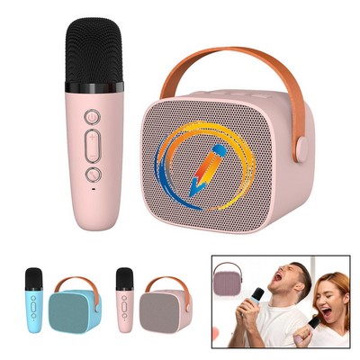 Mini Bluetooth Speaker with Wireless Microphone