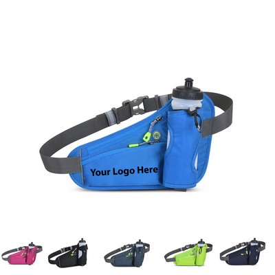 Outdoor Sports Fanny Pack With Water Bottle