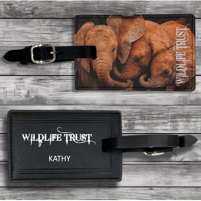 Premium Faux Leather Luggage / Bag Tags