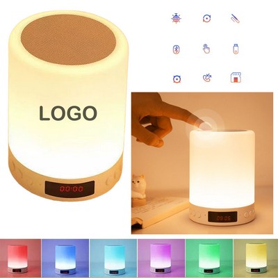 LED Speaker with Alarm Clock