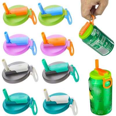 Silicone Straw Soda Can Cap