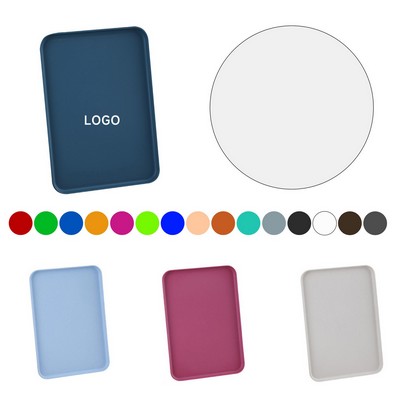 Rectangle Wheat Straw Food Serving Tray