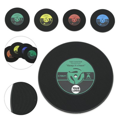 Vinyl Record Coaster