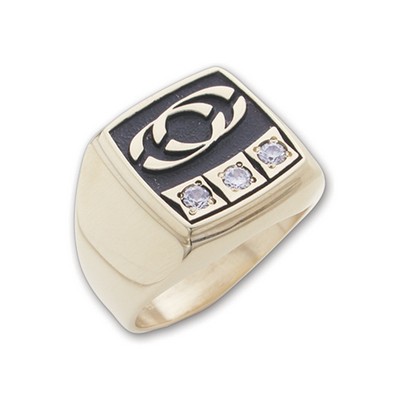 Maxim Series Men's Square Signet Ring