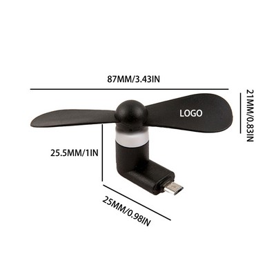 Portable Fan for Mobile Phones