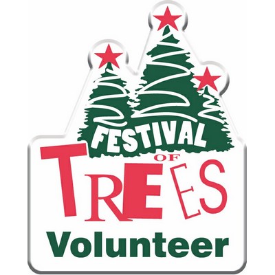 Custom Molded Badges (Up To 5 Sq. In.)