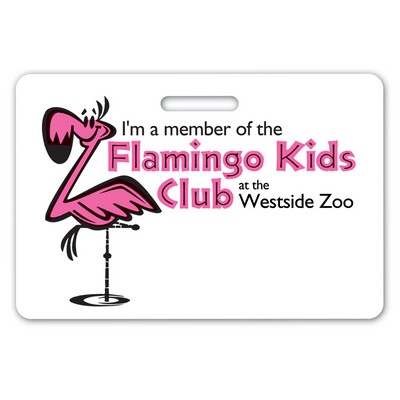 Full Color "Value" Vinyl ID Badge (3" x 2")