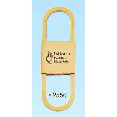 Gold Plated Pull Apart Key Ring