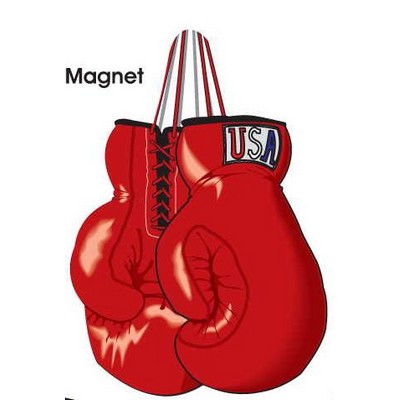 Boxing Glove Maxi Magnet (6 Square Inch)
