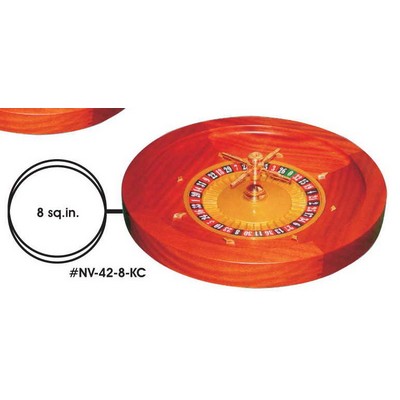 Roulette Table Key Chain w/Clear Mirrored Back (8 Square Inch)