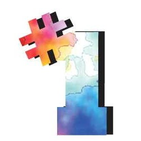 #1 Symbol Promotional Magnet w/ Strip Magnet (4")