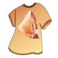 Sandwich T-Shirt Lapel Pin