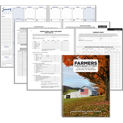 Farm Record Book/Planner
