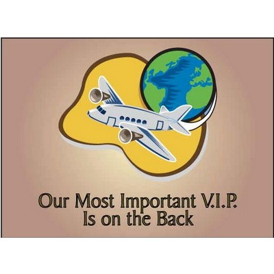 Prop Plane Rectangle Photo Hand Mirror (2½"x3½")