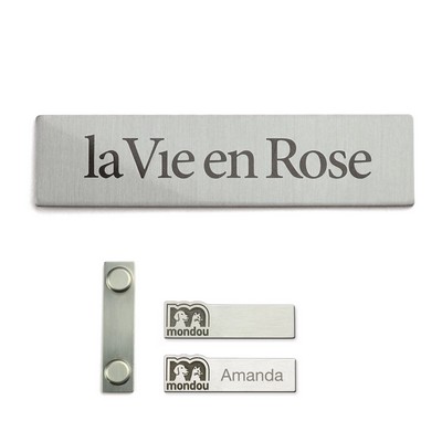 Custom Shaped Name Tag (Domestic)