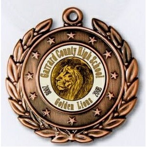 Custom Color Magic 2" Medal