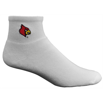 Made in the USA Cotton Anklet Sock w/Direct Embroidery