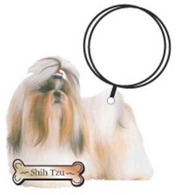 Shih Tzu Dog Keychain w/Mirrored Back (10 Square Inch)