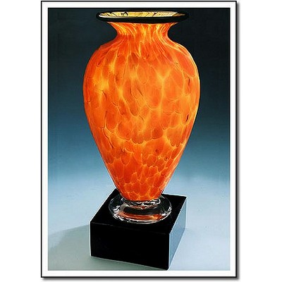 Fireblaze Mercury Vase w/o Marble Base (4.25"x8")