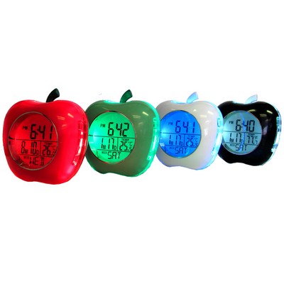 Apple Shaped Talking Alarm Clock