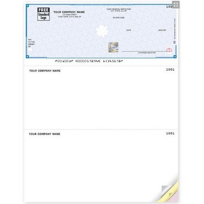 Laser Multipurpose Checks - OSAS® Compatible, High Security (1 Part)