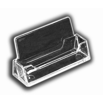 Machine-Molded Business Card Holder (2"x3 7/8"x1 3/8")