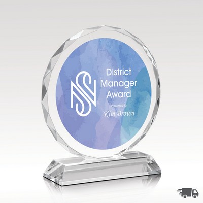 Crystal Award 7" Ascot