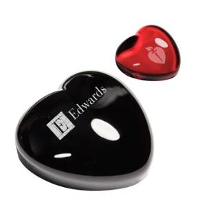 Crystal Heart Paperweight