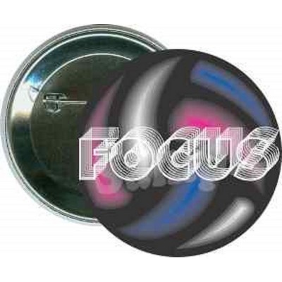 Volleyball - Focus - 2 1/4'' Round Button
