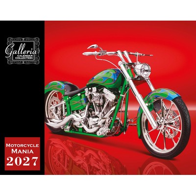 Galleria Wall Calendar 2027 Motorcycle Mania