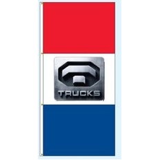 Double Faced Free Flying Drape Flags (Trucks)