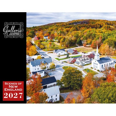Galleria Wall Calendar 2027 Scenes Of New England