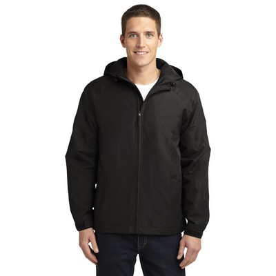 Port Authority® Hooded Charger Jacket.