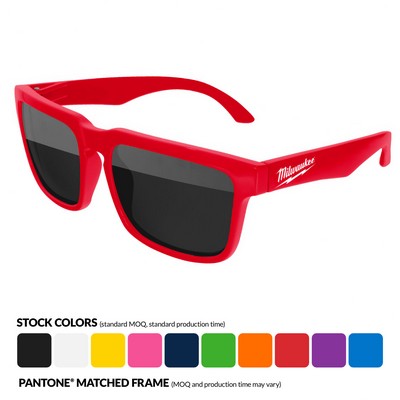 Heat Sunglasses W/ Temple Imprint