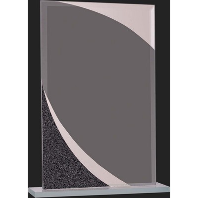 By Design - 7 1/2'' Rectangular Glass Award
