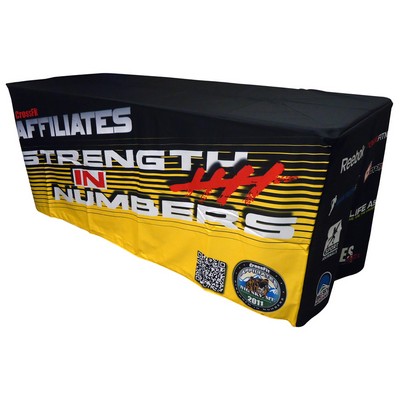 Table Cover Fitted w/ Full Dye Sublimation (8' - 300 D)