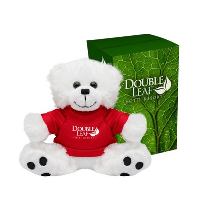 6" Big Paw Bear With Custom Box