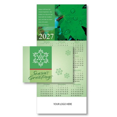 2027 Natures Gift Calendar Card