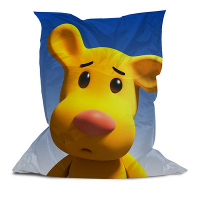 Branded Bean Chair, Custom Imprint 4.4'L x 5'H