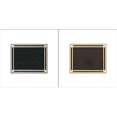 4X6 CAST ALUM PLAQUE - Bronze