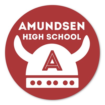 4" Circle Perm Bumper Sticker