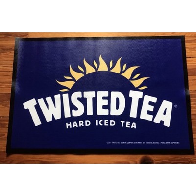 POP Mat - Rubber Floor Impression High Resolution Messenger Mat - 2' X 6'