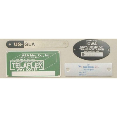 Inventory & Asset Plates - CUSTOM