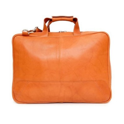 Ashlin® Designer Carson British Tan Laptop Briefcase w/Removable Shoulder Strap
