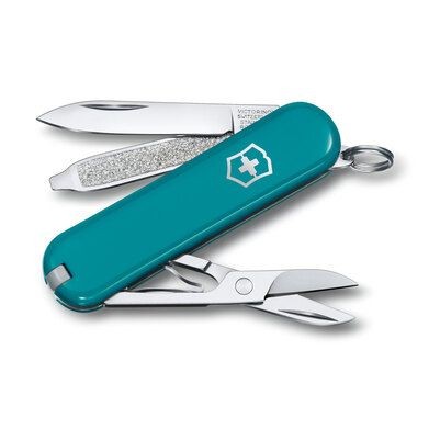 Swiss Army® Mountain Lake Turquoise Blue Classic SD Knife