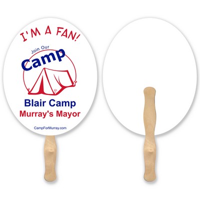 Lightweight Oval Shape Hand Fan